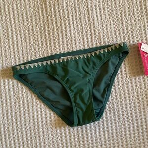 Dark Green Bikini Bottom